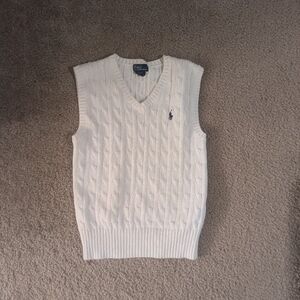 Ralph Lauren Big Kids Sweater Vest Size Small 8